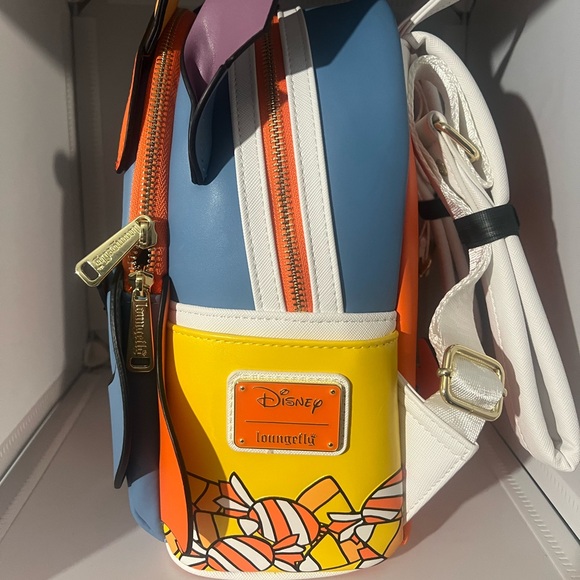 Stitch Candy corn Devil Loungefly Mini Backpack - Picture 3 of 5